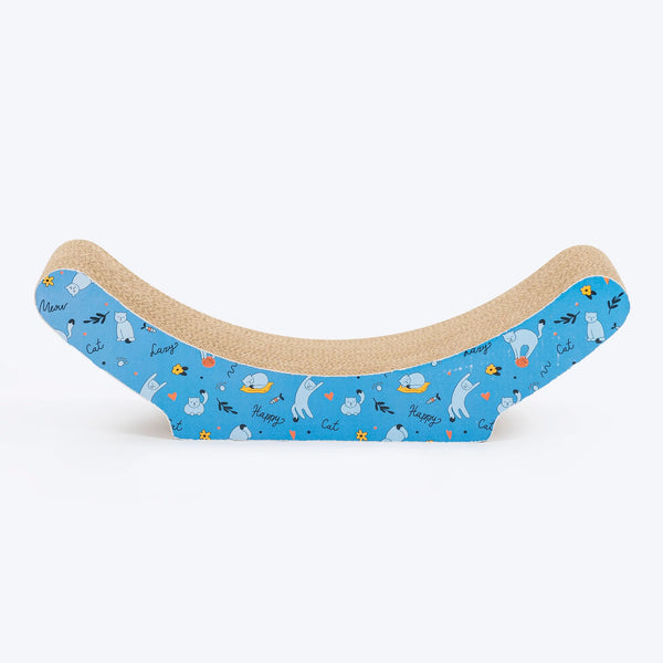 HUFT Meow Lounge Scratcher For Cat - Blue