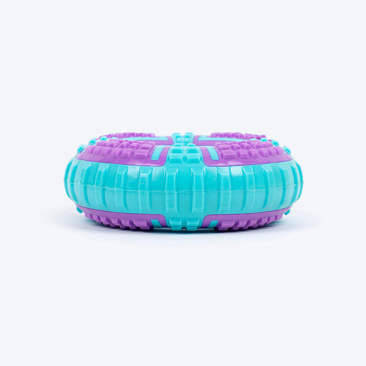 Dash Dog Extreme Play Squeaky Ring Toy For Dog - Blue