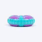 Dash Dog Extreme Play Squeaky Ring Toy For Dog - Blue