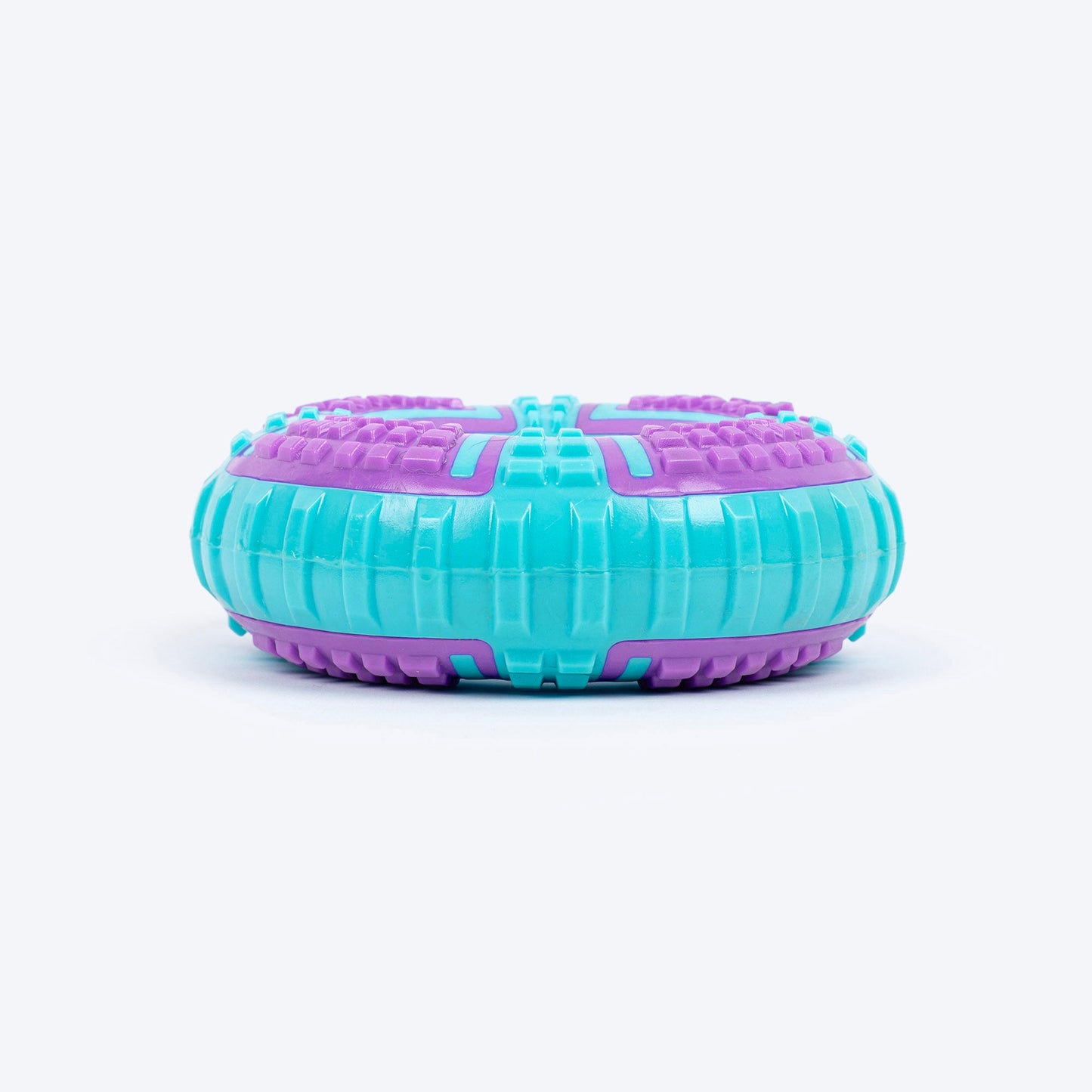 Dash Dog Extreme Play Squeaky Ring Toy For Dog - Blue