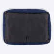 HUFT Classic Lounger Dog Bed - Grey With Navy