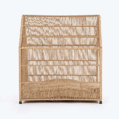 HUFT Furry Fort Hut With Cushion For Cat - Beige