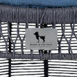 HUFT Furry Friends Double Seat Chair With Cushions For Cat - Charcoal