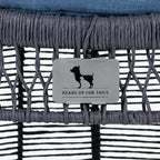 HUFT Furry Friends Double Seat Chair With Cushions For Cat - Charcoal