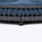 HUFT Furry Friends Double Seat Chair With Cushions For Cat - Charcoal