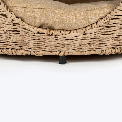 HUFT Paws And Tails Multifunctional Table With Bedding For Cat - Beige