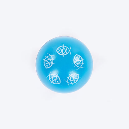 HUFT Baller Wobbler Toy For Cat - Blue & Purple