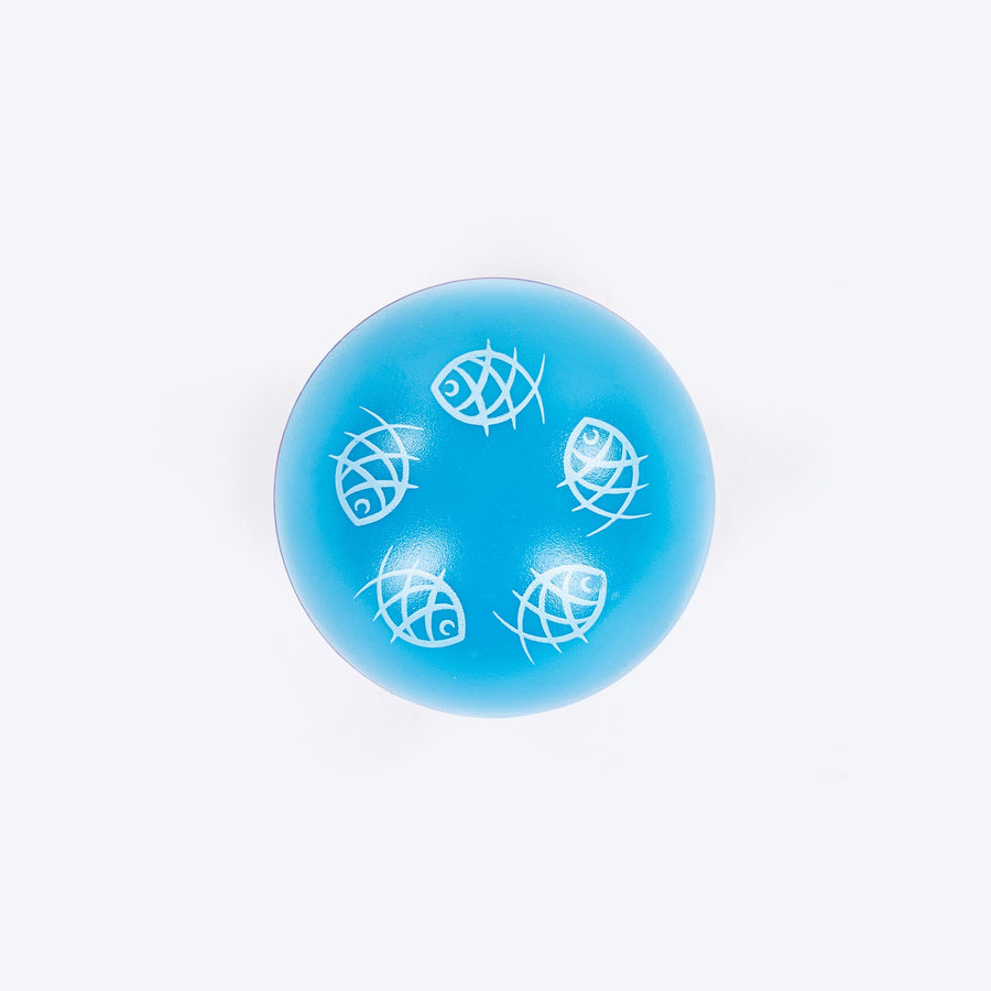 HUFT Baller Wobbler Toy For Cat - Blue & Purple