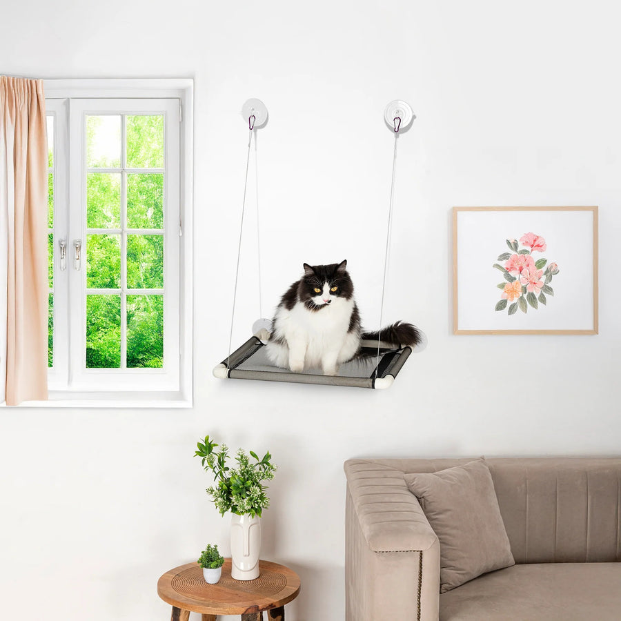 HUFT Purrch Spot Hammock For Cat - Black