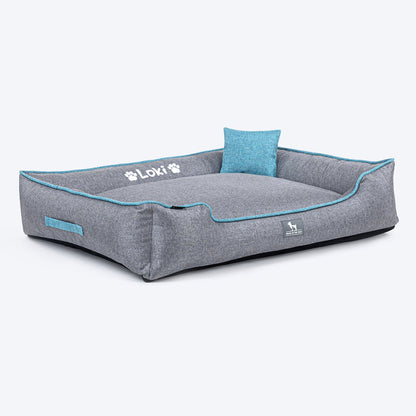 HUFT Nap Now Lounger Bed For Dog - Grey