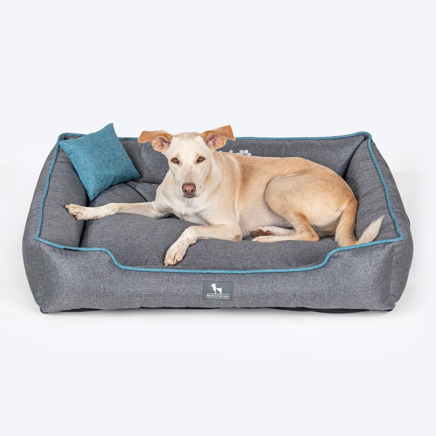 HUFT Nap Now Lounger Bed For Dog - Grey