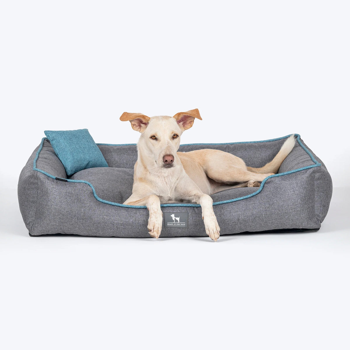 HUFT Nap Now Lounger Bed For Dog - Grey