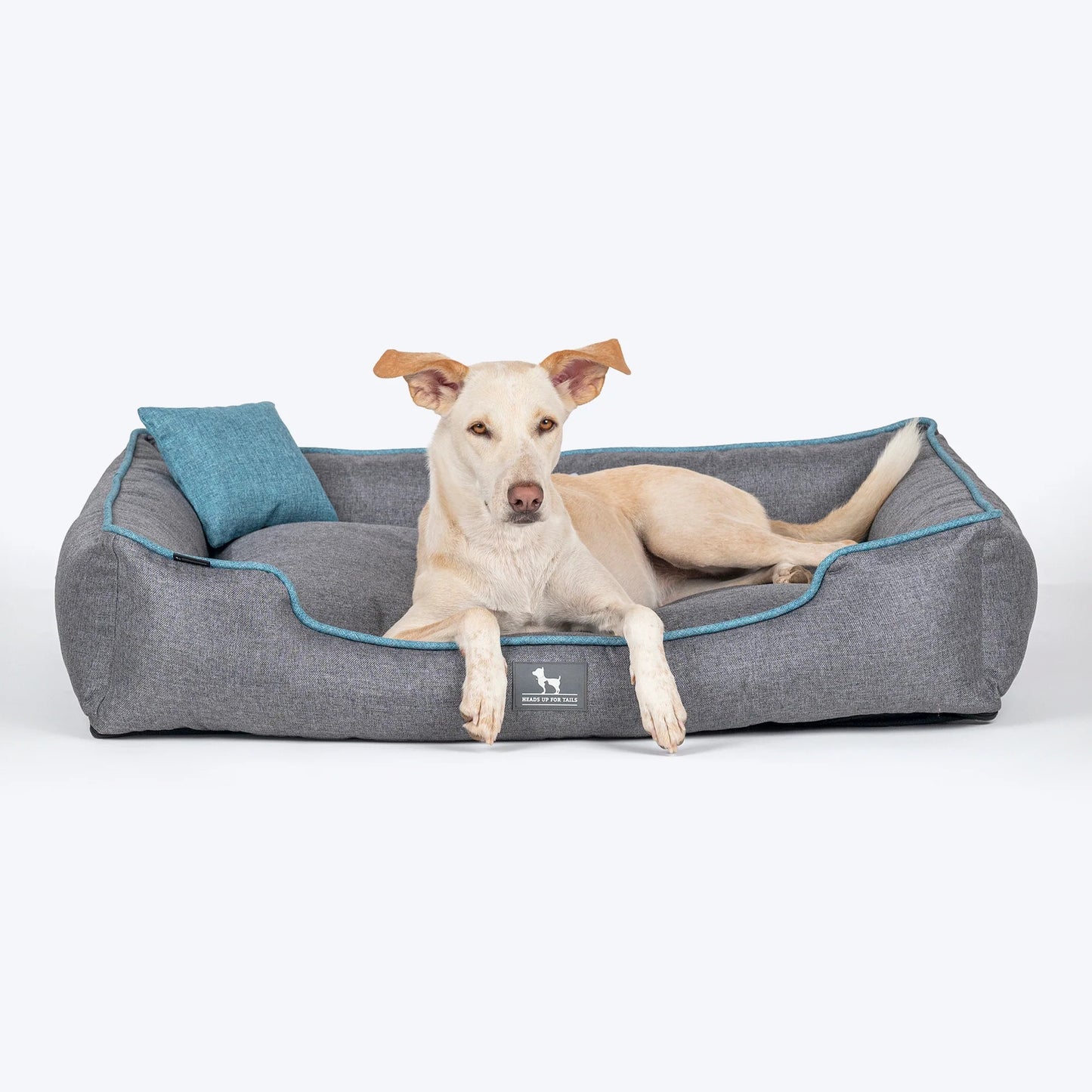 HUFT Nap Now Lounger Bed For Dog - Grey
