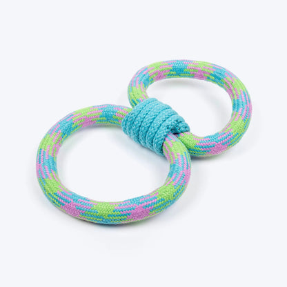 Dash Dog Double Tugger Rope Toy For Dog - Multicolor
