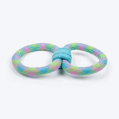 Dash Dog Double Tugger Rope Toy For Dog - Multicolor
