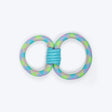 Dash Dog Double Tugger Rope Toy For Dog - Multicolor