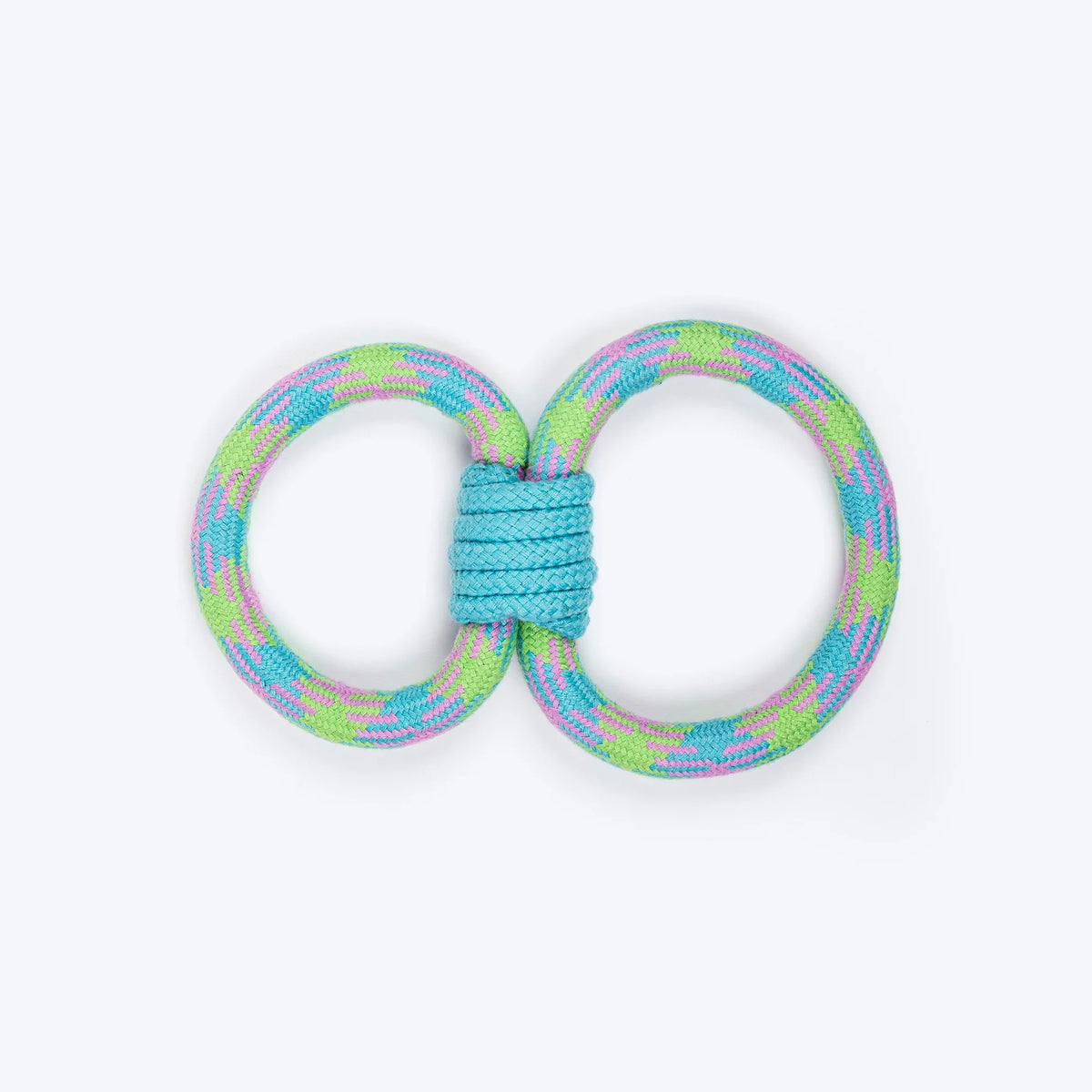 Dash Dog Double Tugger Rope Toy For Dog - Multicolor
