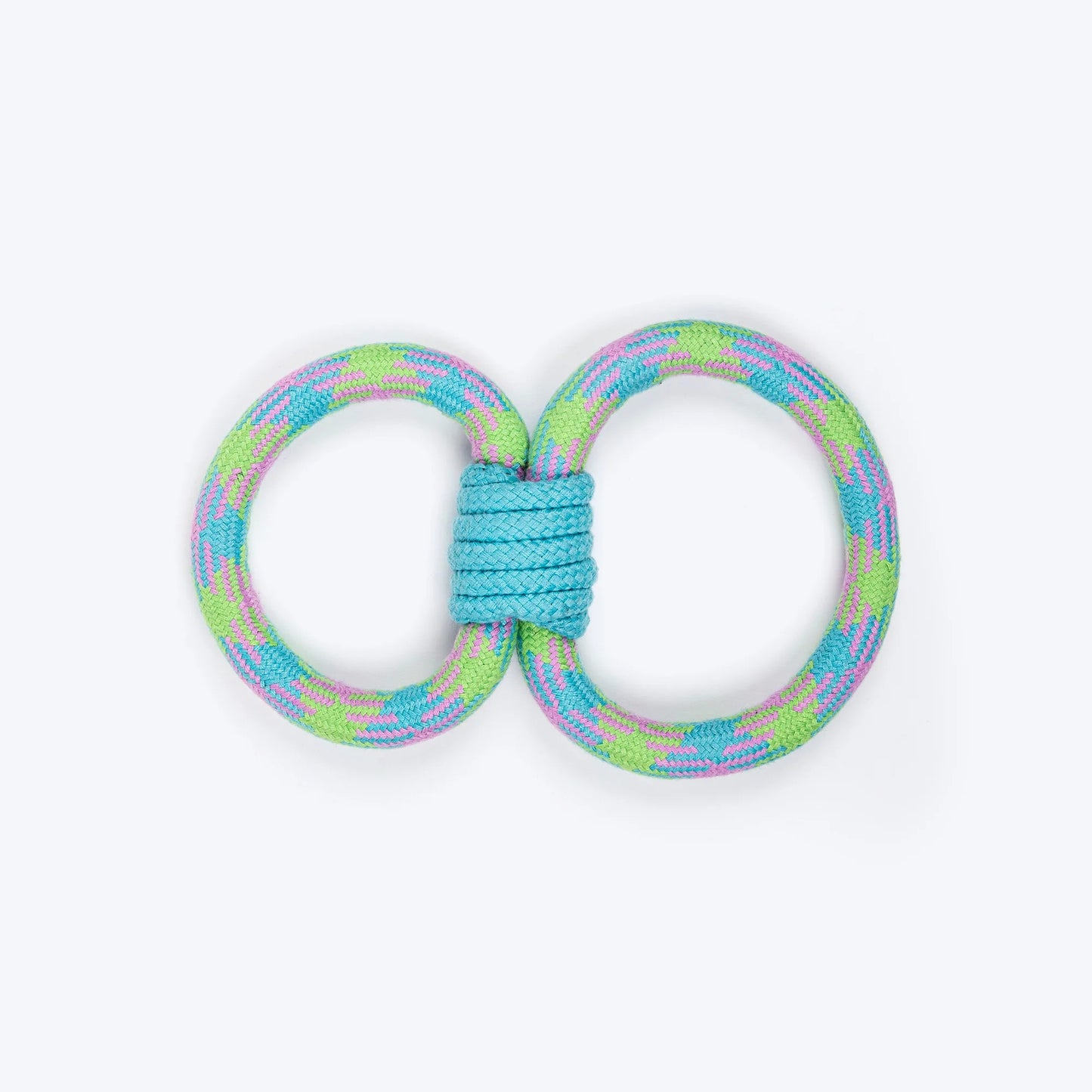 Dash Dog Double Tugger Rope Toy For Dog - Multicolor