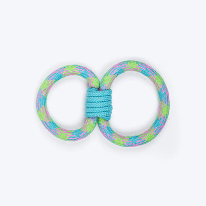 Dash Dog Double Tugger Rope Toy For Dog - Multicolor