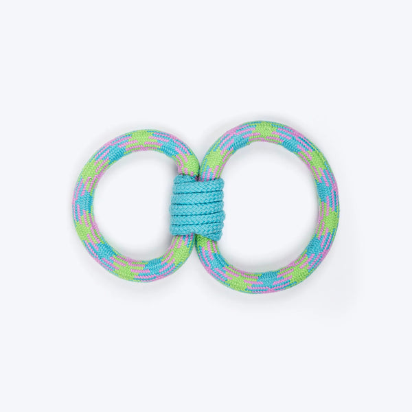 Dash Dog Double Tugger Rope Toy For Dog - Multicolor