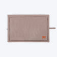 HUFT Cookie Houndstooth Mat For Dog - Brown