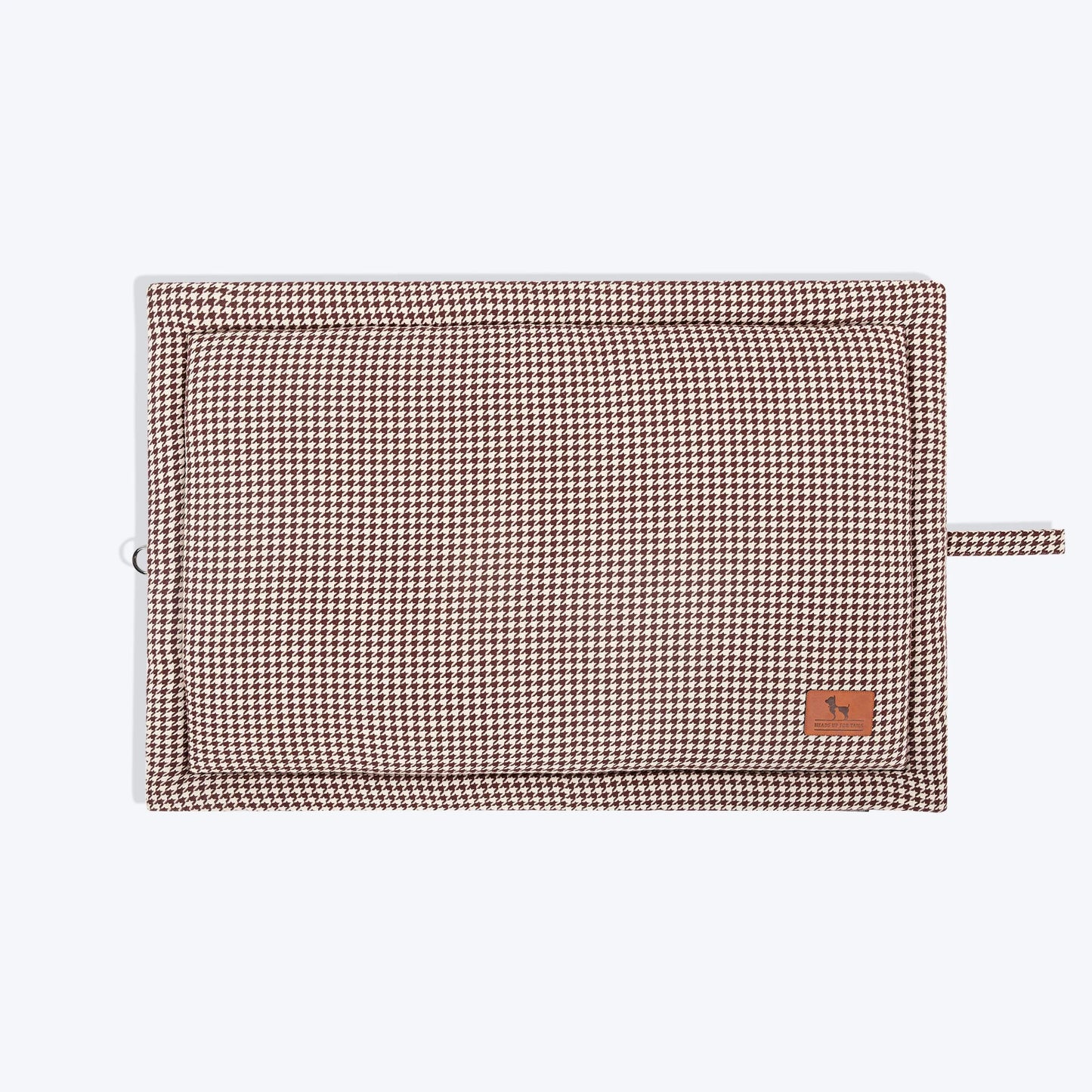 HUFT Cookie Houndstooth Mat For Dog - Brown