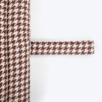 HUFT Cookie Houndstooth Mat For Dog - Brown