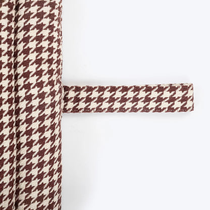 HUFT Cookie Houndstooth Mat For Dog - Brown