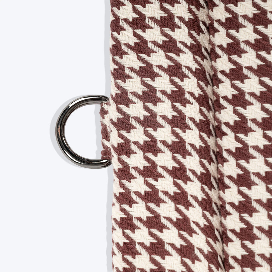 HUFT Cookie Houndstooth Mat For Dog - Brown