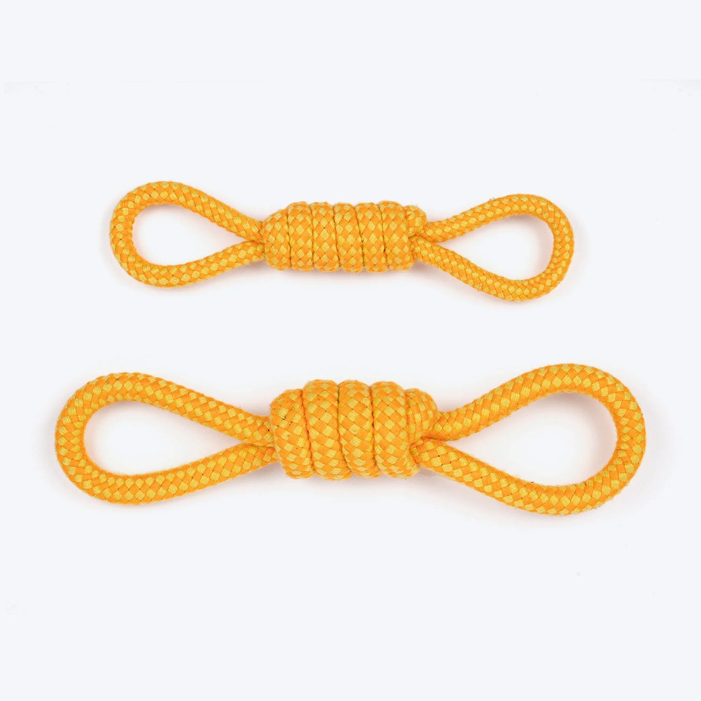 Dash Dog Tugster Rope Toy For Dog - Yellow & Orange