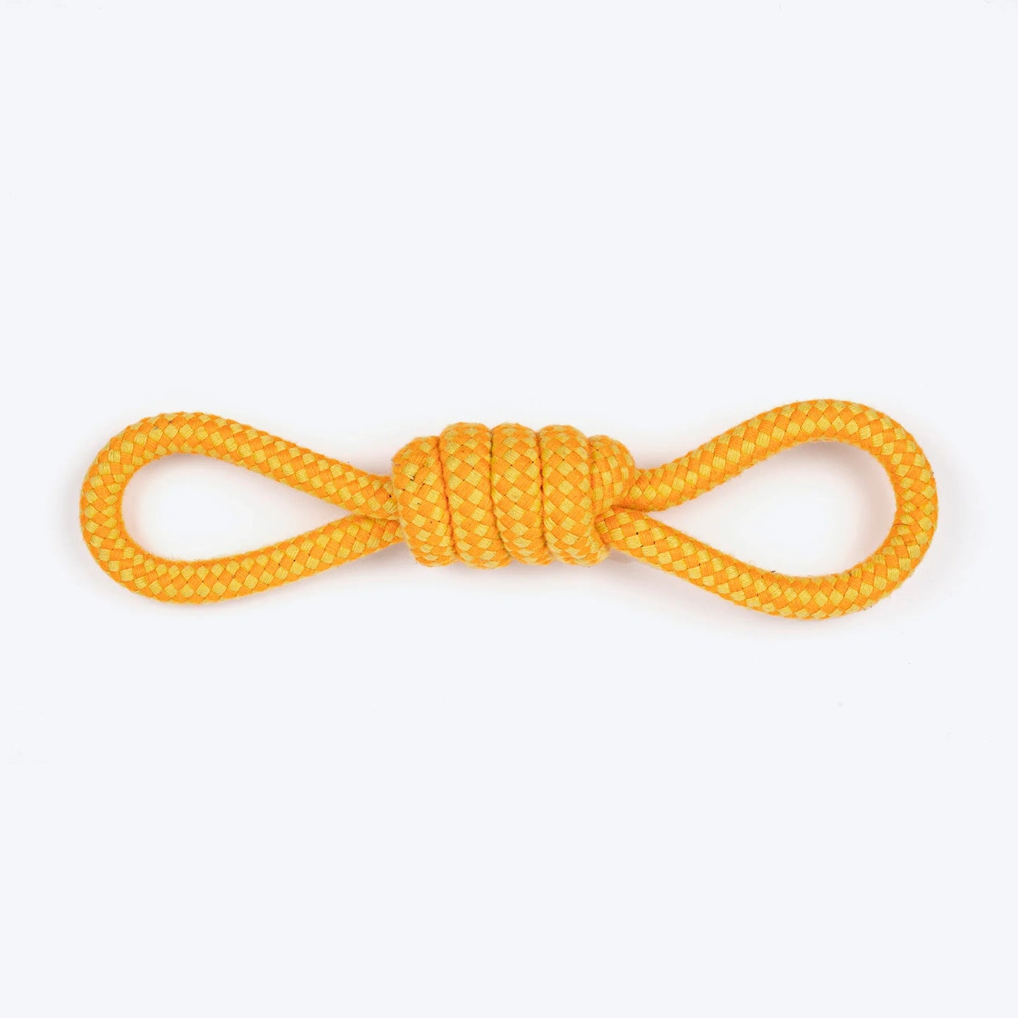 Dash Dog Tugster Rope Toy For Dog - Yellow & Orange