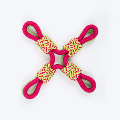 Dash Dog Super Looper Rope Toy For Dog - Multicolor