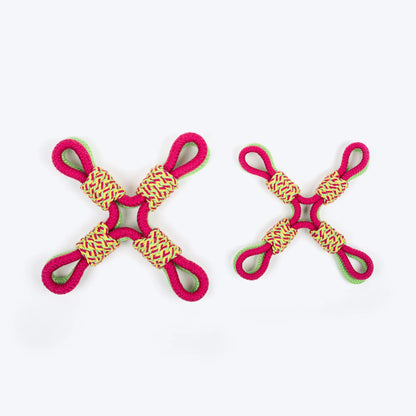 Dash Dog Super Looper Rope Toy For Dog - Multicolor