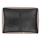HUFT Cookie Houndstooth Lounger Bed For Dog - Brown