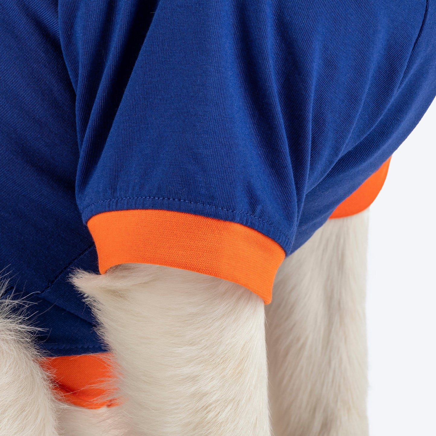 HUFT Born To Be Cuddled Printed T-Shirt For Dog - Navy Blue