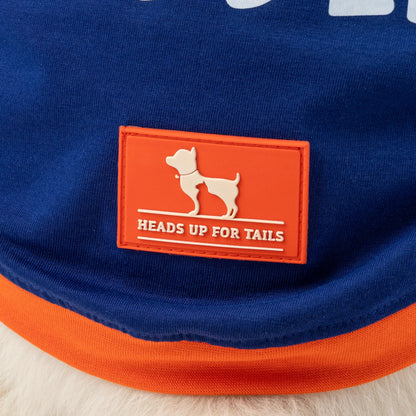 HUFT Born To Be Cuddled Printed T-Shirt For Dog - Navy Blue