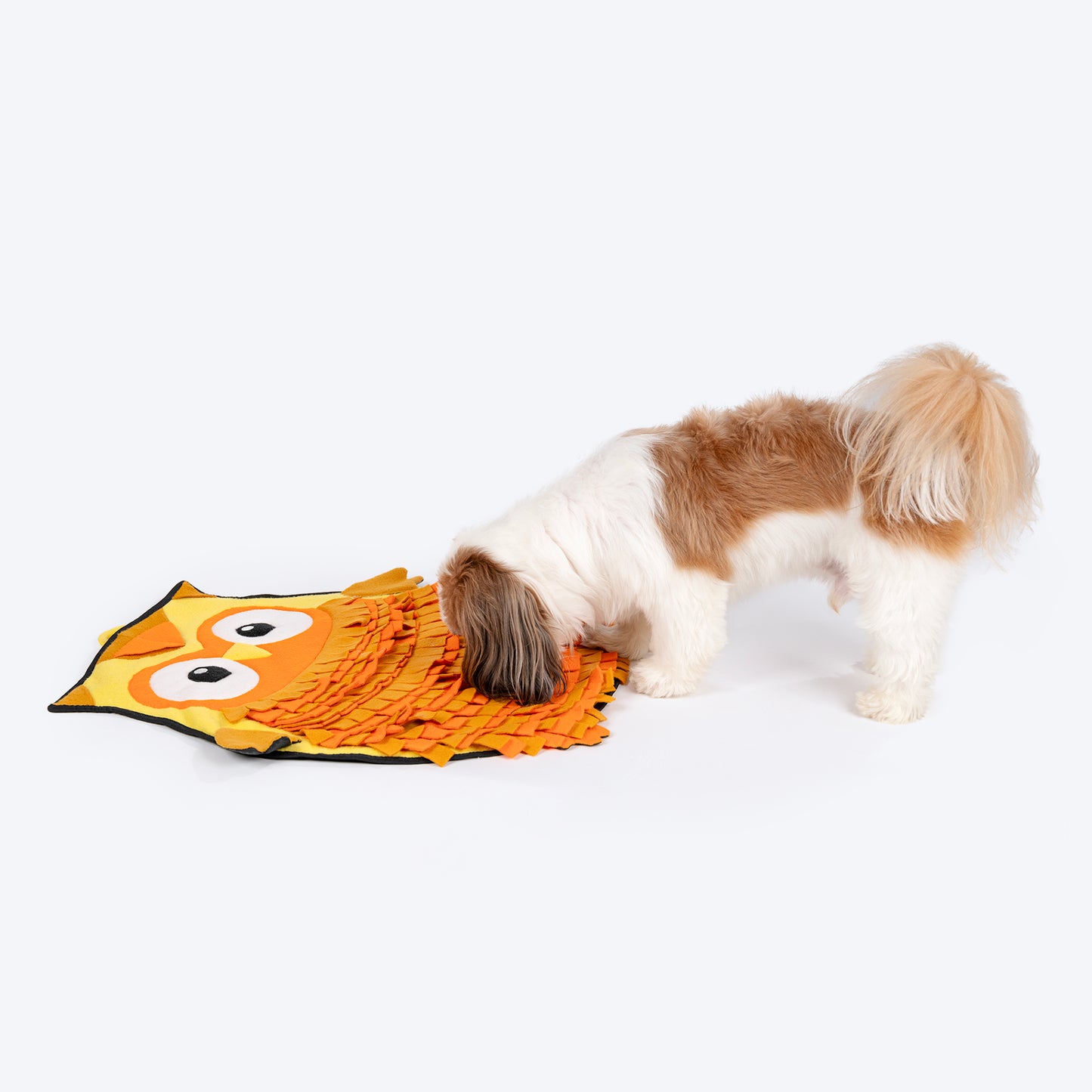 HUFT Owl Snuffle Mat For Dog - Orange