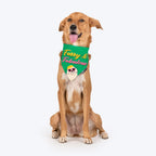 HUFT Furry & Fabulous Bandana For Dog - Green