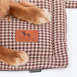 HUFT Cookie Houndstooth Mat For Dog - Brown