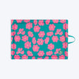 HUFT Pawsome Blossom Mat For Dog - Green & Pink
