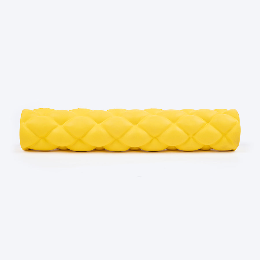 HUFT Twist-n-Chew Toy For Dog - Yellow - L