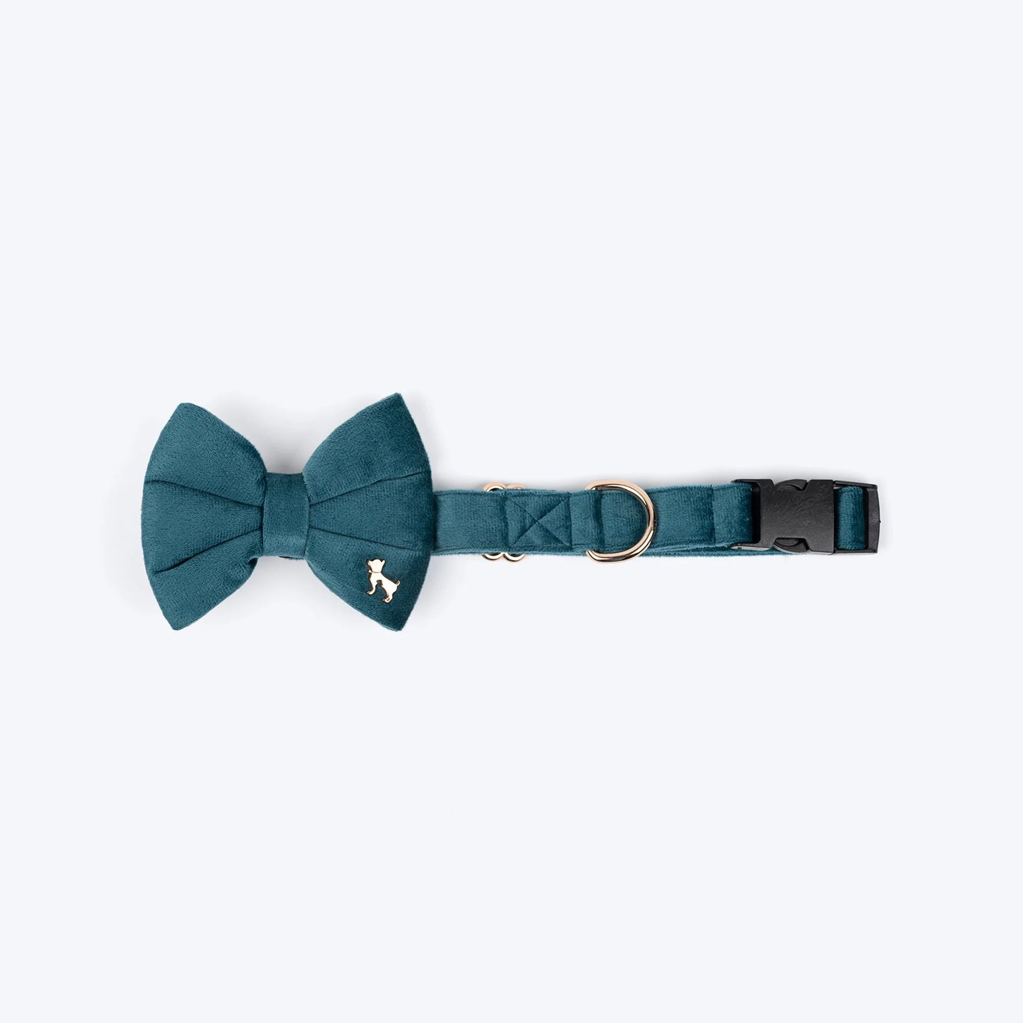HUFT Regal Luxe Collar With Bow Tie For Dog - Green