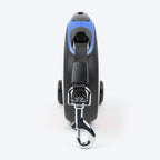 HUFT Retractable Leash With Poop Bag Dispenser For Dog - Blue