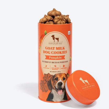 HUFT Goat Milk Cookies For Dog - Pumpkin - 200 gm