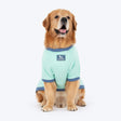 HUFT Jungle Joy Printed T-Shirt For Dog - Light Mint Green