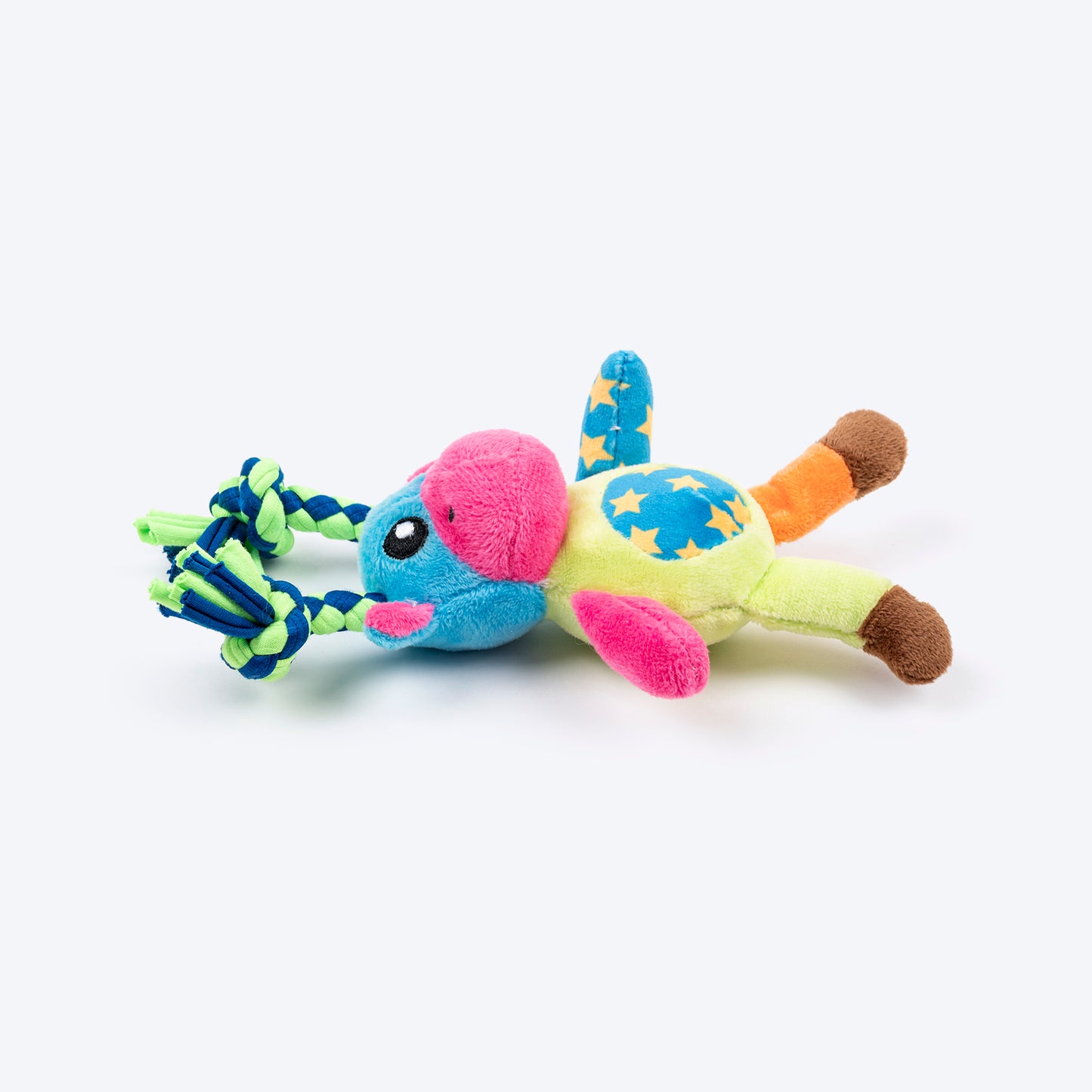 HUFT Merry Moo Mini Plush Toy for Dog - Multicolour