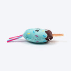 HUFT Sundae Smiles Plush Toys for Cats - Pink & Blue - Pack of 2