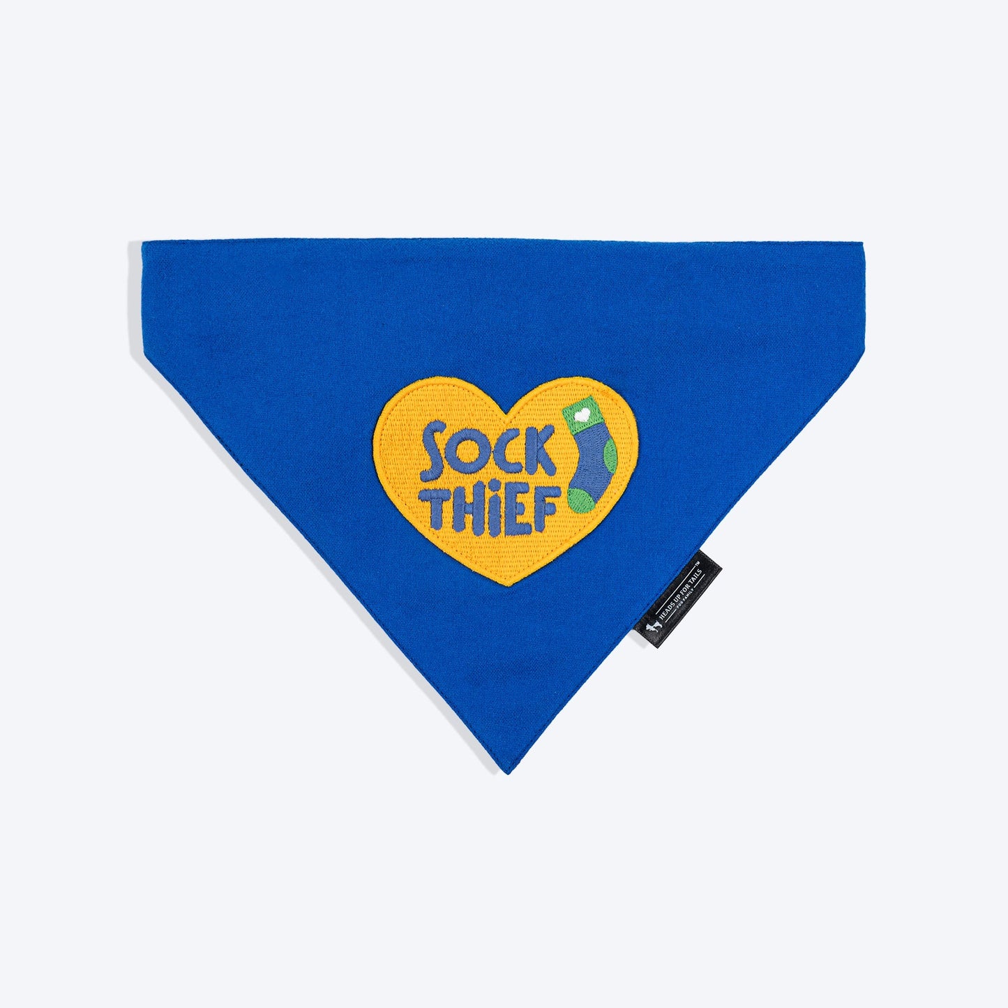 HUFT Socks Thief Bandana For Dog - Blue