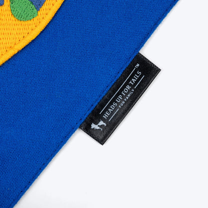 HUFT Socks Thief Bandana For Dog - Blue