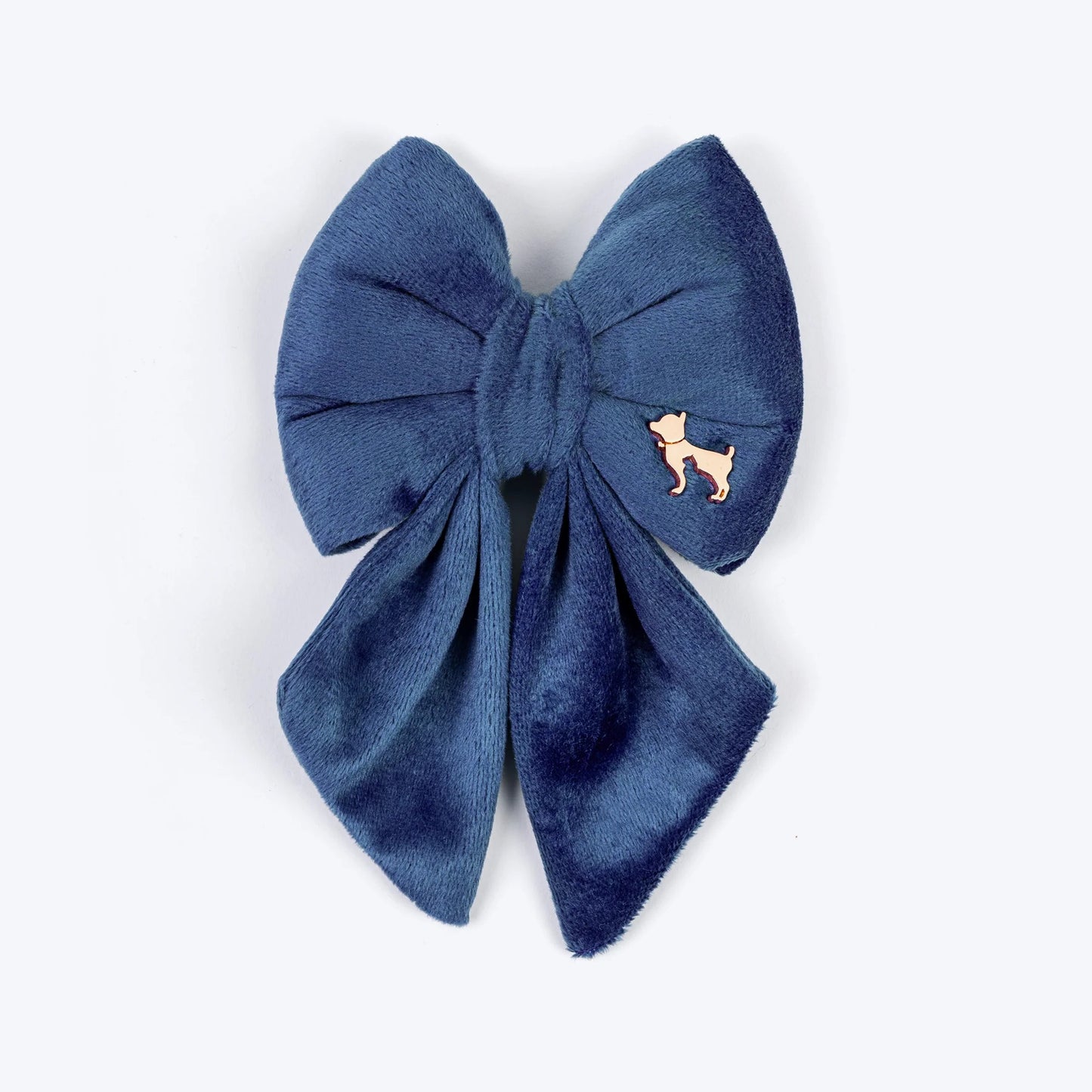 HUFT Regal Luxe Bow Tie For Dog - Navy